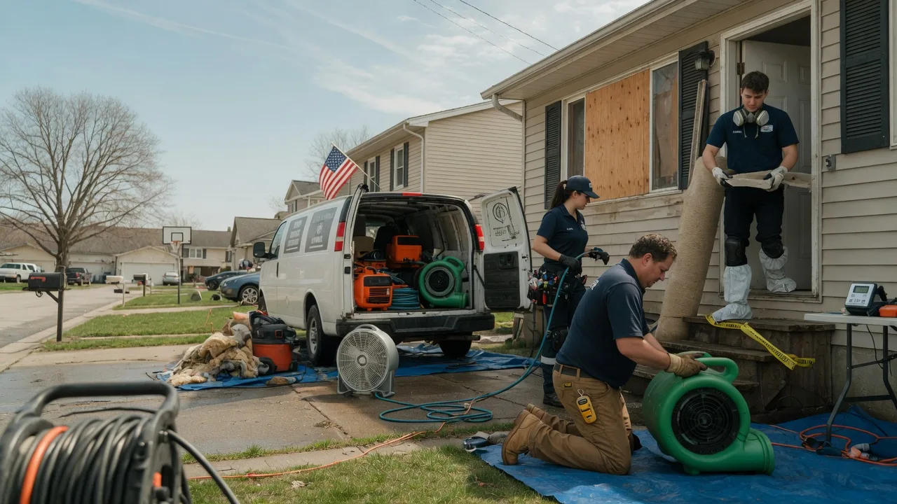 Water Damage Restoration in Cleveland, MN near me